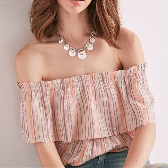 Lucky Brand Tops - Lucky Brand off-the-shoulder top - Size XL  - NWT